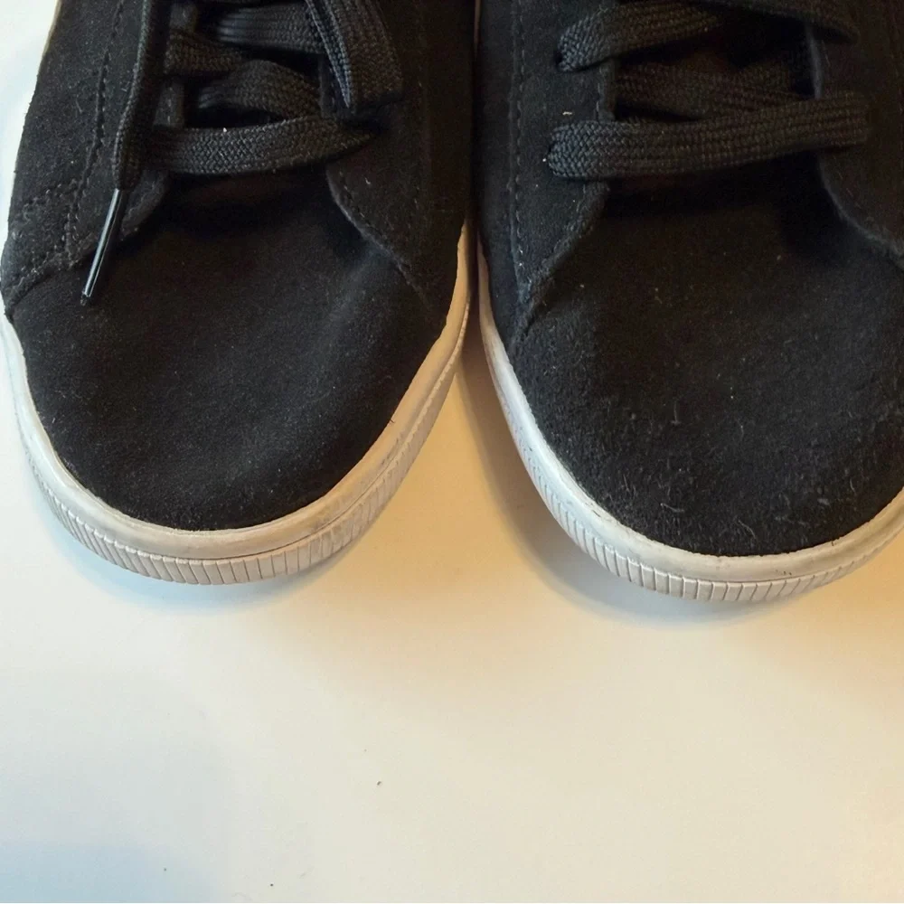 PUMA Women's Vikky 3.0 Lace Up Sneaker Black/White/Silver 9.5 US - Picture 9 of 15